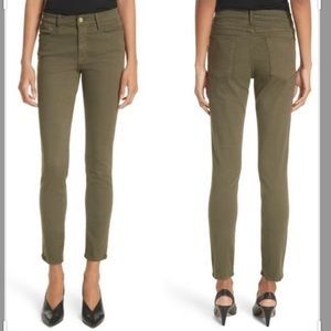 Frame Denim Le Skinny De Jeanne Forest Jeans Sz 27